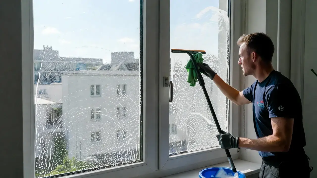 Was unsere Fensterreinigung umfasst